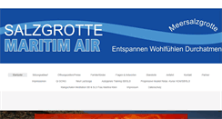Desktop Screenshot of maritim-air.com